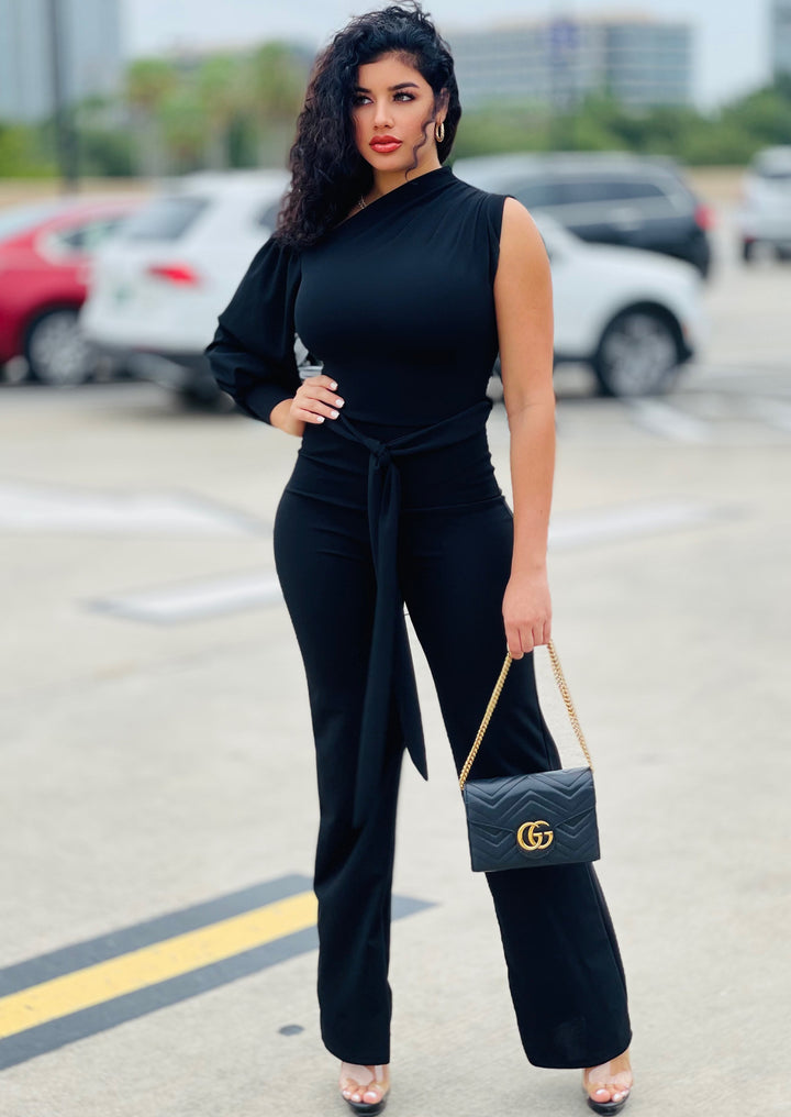Women’swomen has the latest range of Girls, Boys and Baby Clothes, Toys and more. Shop online for free shipping on all orders over $49.,Your favorite kids brands and independent boutiques, all in one magical place. | Phebie One Shoulder Black Jumpsuit By: vatlieuinphun