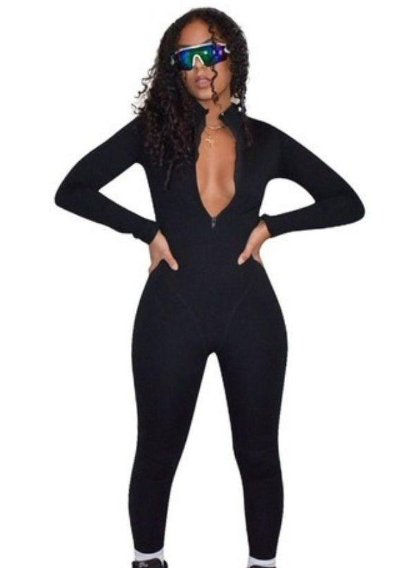 Women’swomen has the latest range of Girls, Boys and Baby Clothes, Toys and more. Shop online for free shipping on all orders over $49.,Your favorite kids brands and independent boutiques, all in one magical place. | Rita Plus Long Sleeve Slim Fit Jumpsuit (Black) By: vatlieuinphun