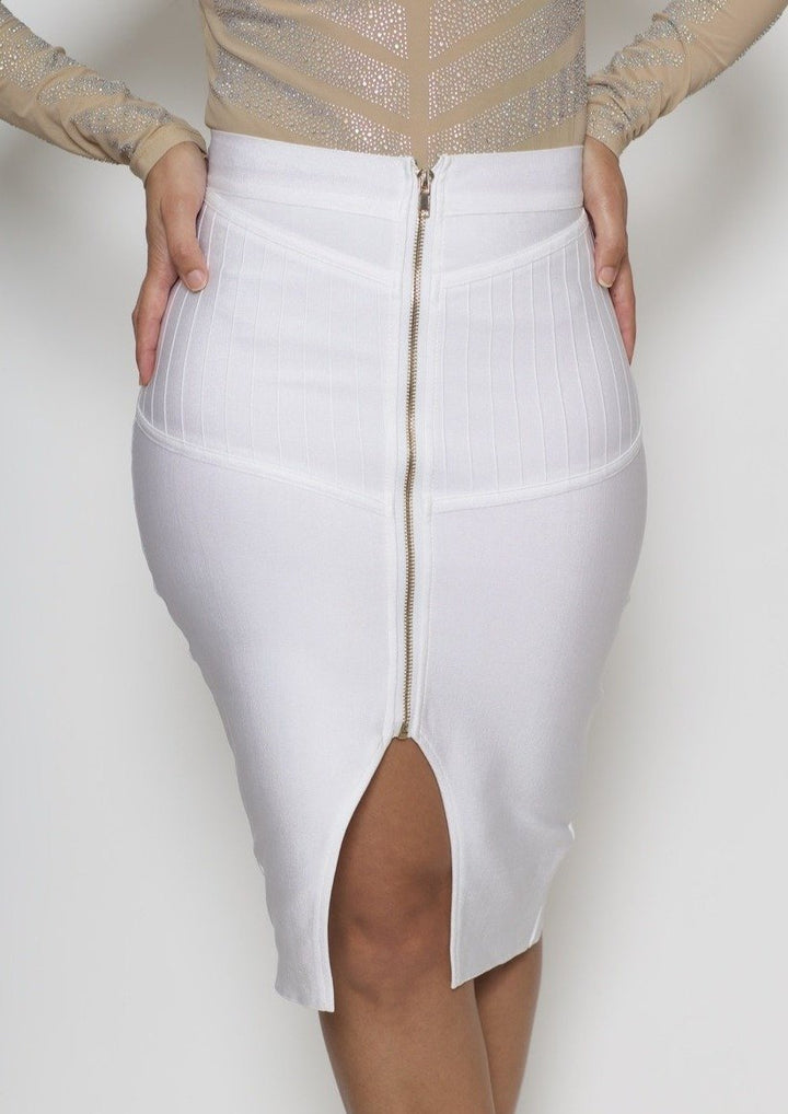 Women’swomen has the latest range of Girls, Boys and Baby Clothes, Toys and more. Shop online for free shipping on all orders over $49.,Your favorite kids brands and independent boutiques, all in one magical place. | Kera Front Zipper Skirt (White) By: vatlieuinphun