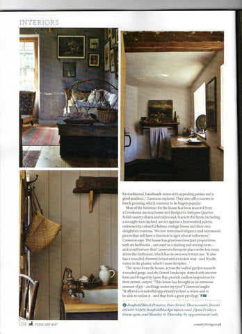 Country Living magazine, February 2017 