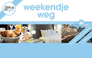 bijtend fontein Doornen Gfy Weekendje Weg ter waarde van 149 euro met 52.15 euro korting! –  wissel.nl