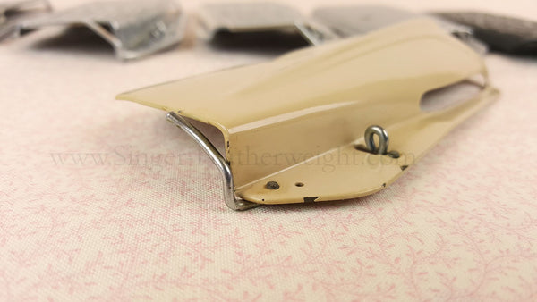 Tan Singer Featherweight Faceplate Thread Guide