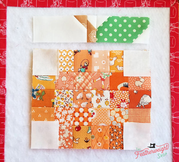 Farm Girl Vintage Sampler Quilt by Lori Holt of Bee in My Bonnet - Sew Along with the Featherweight Shop