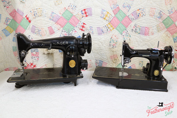 Singer Featherweight to 201 Comparison