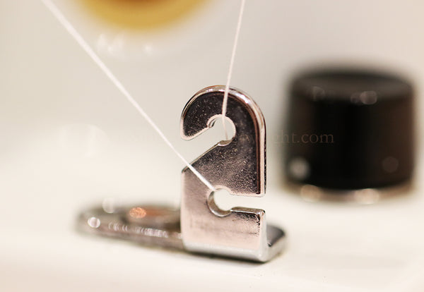 how to thread a white singer featherweight bobbin winder tension unit