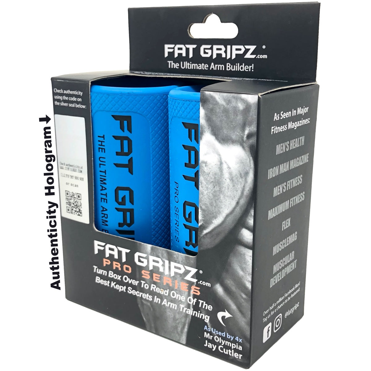GRIP RIPPERS Fat Bar Training For Gripz Functional Fitness Climbing and MMA