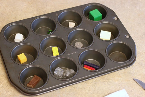 http://frugalfun4boys.com/2015/06/11/simple-science-experiment-for-kids-what-melts-in-the-sun/