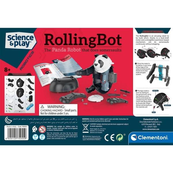 Hacer Decepcionado medio Clementoni Rolling Bot - Games Chain