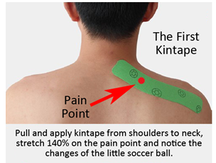 how to kinesiology taping the back pain - kintape 