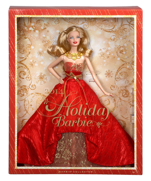 Equipar en un día festivo Mariscos Barbie Collector 2014 Holiday Doll – Super Mart