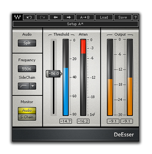 Best VST plugin for mixing Vocals DeEsser by Waves