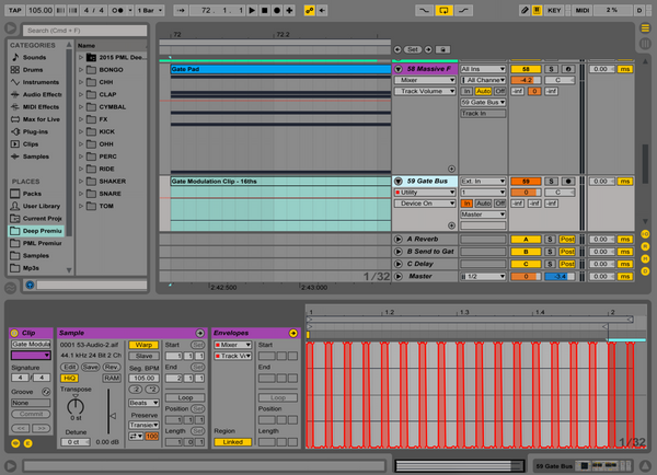 Trance Gate FX in Ableton