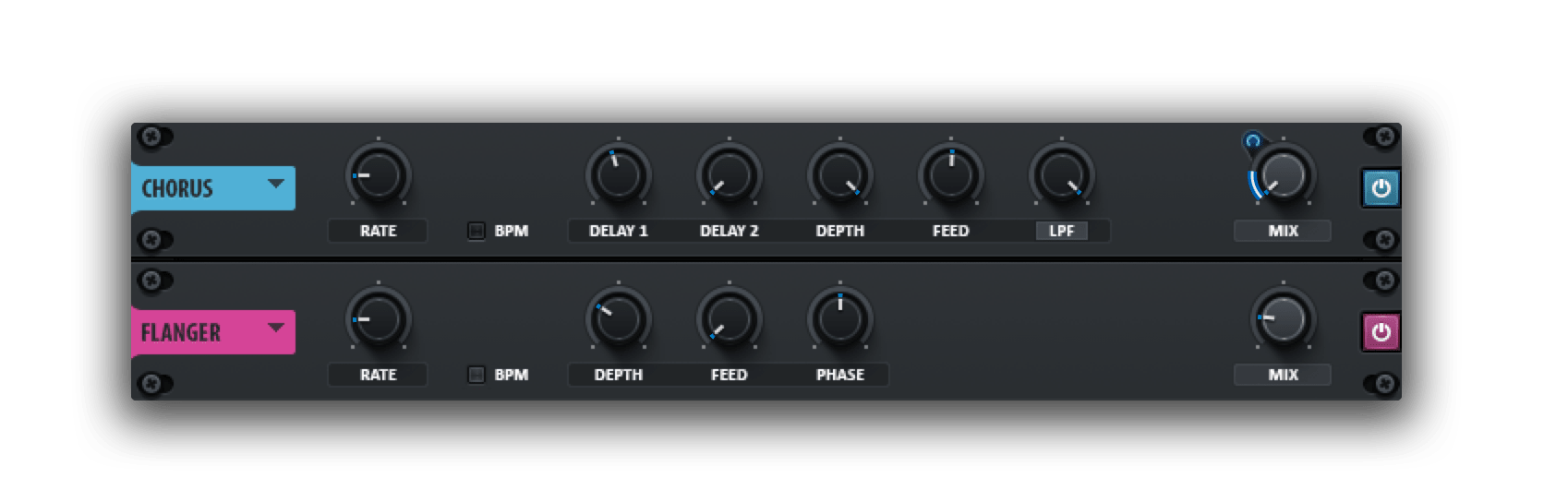 chorus flanger xfer serum production tips