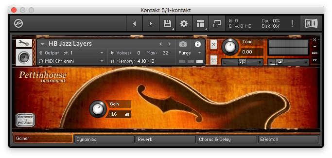 pettinhouse audio free kontakt guitars