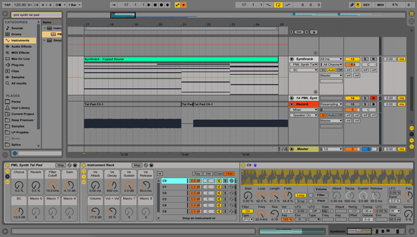 Creating your own „Synth“ in 10 Steps with Ableton Instrument Racks