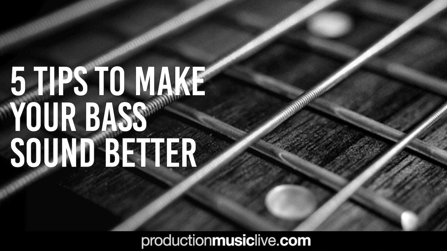 12 essential live bass playing tips