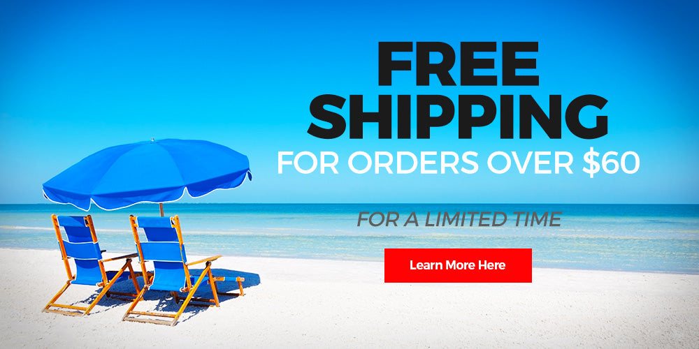 free shipping for orders over $60