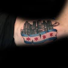Chicago Tattoo—The Most Popular City Flag in the World