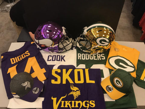 Minnesota Vikings vs. Green Bay Packers Team Merchandise Pro Image America