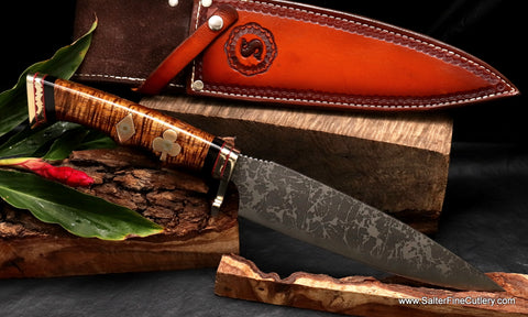 Combat Chef MkII with Gambler Special Handle interpretation and custom sheath