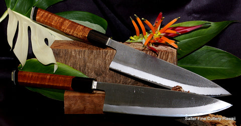 240mm handforged exclusive design Japanese chef knife with decorative handle 