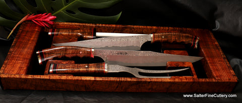 New 240mm and 270mm carving knives from our "Charybdis Collection" by Salter Fine Cutlery