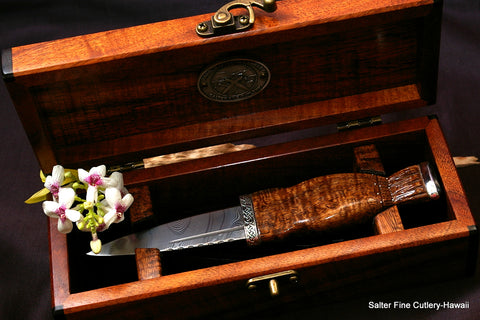 Scottish sgian dubh collectible knife in keepsake box
