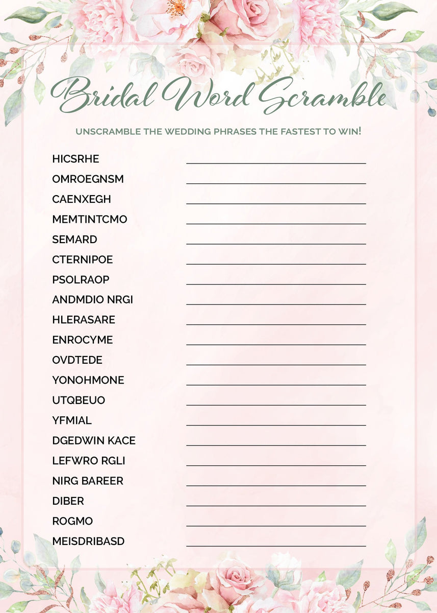 bridal-word-scramble-pink-floral-bridal-shower-games-celebrate-life