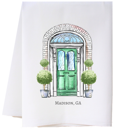 Hometown Door Flour Sack Towel