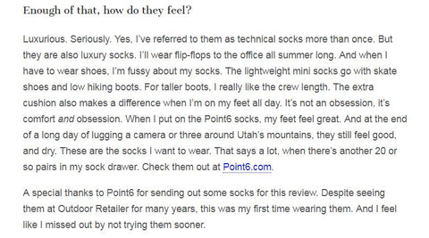 running sock review, best running socks