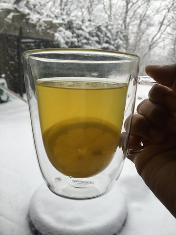 Turmeric Tea with Ginger and Lemon 