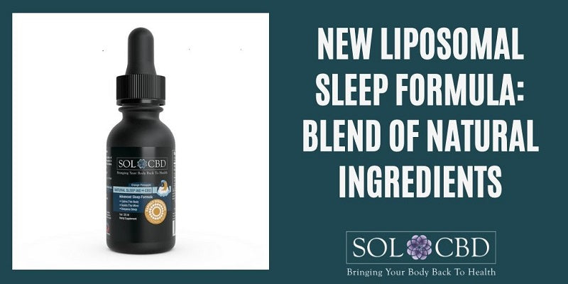 SOL CBD's new liposomal sleep formula is packed with a proprietary blend of natural ingredients that may promote more restful sleep.