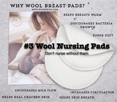 #3 Wool Nursing Pads