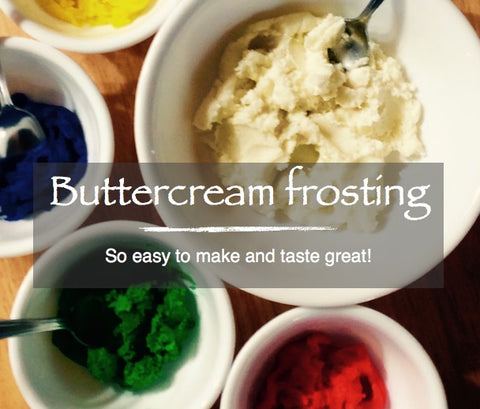 Butter cream frosting recipe