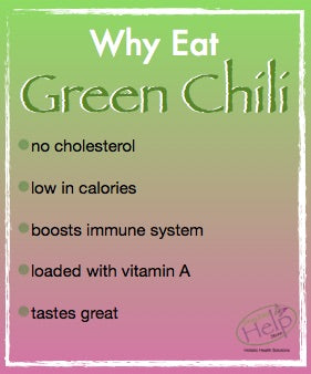 why eat green chili