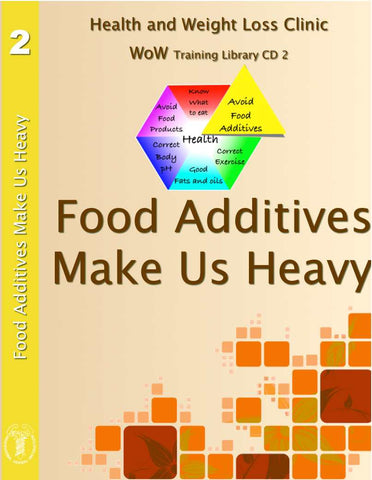 Food Additives Make us Heavy
