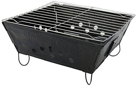 SE Grill - Portable Folding Barbeque Closed Size 9.5x9.5x3.8in. - Chickadee Solutions
