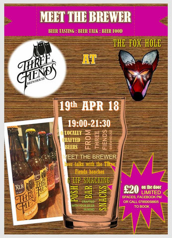 Meet The Brewer At The Fox Hole Meltham