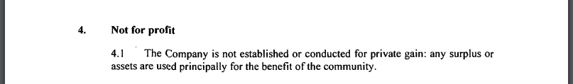 Crafting4Good CIC is a not-for-profit that must reinvest any surplus income or assets