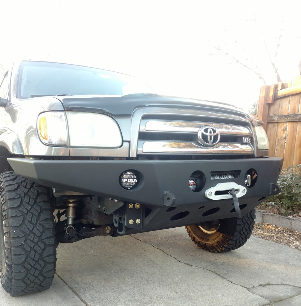 03-06 Tundra "STEALTH" Front Plate Bumper – Relentless Off-Road Fabrication