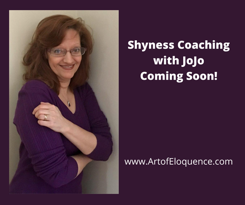 Shyness Coaching Coming Soon!