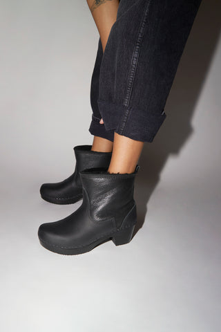 no 6 shearling clog boots on sale