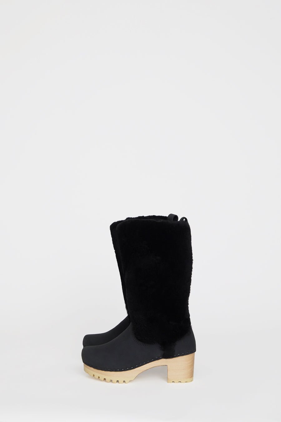 no 6 alpha shearling boot