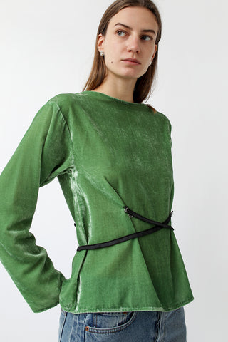 Baserange Unir Top in Vella Green