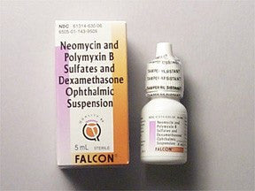 Neomycin Polymyxin B Sulfates Dexamethasone Ophthalmic Suspension