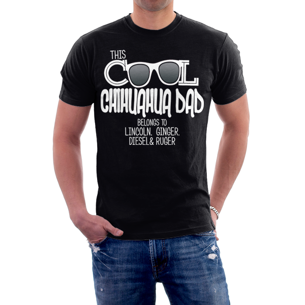 chihuahua dad shirt