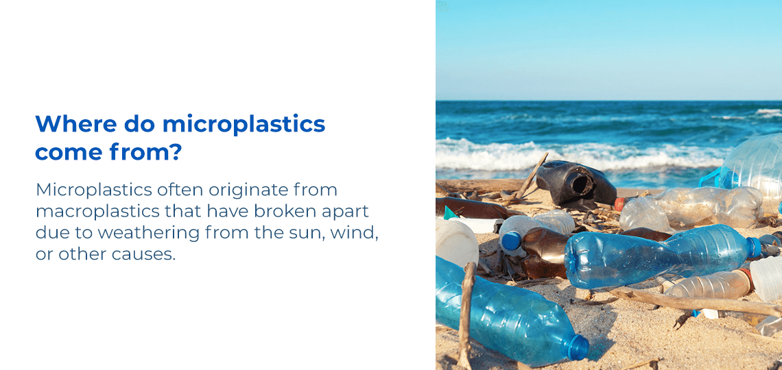 where do microplastics come from