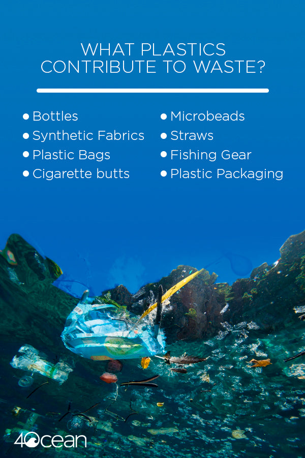 plastics that contribute to ocean plastic