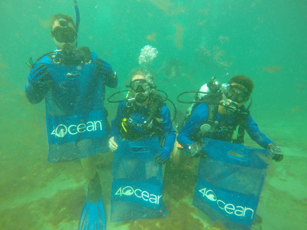 4ocean Attends Guinness World Record Largest Underwater Cleanup