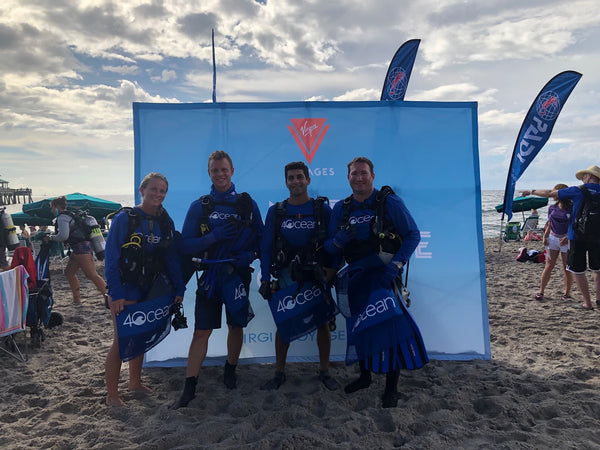 4ocean Attends Guinness World Record Largest Underwater Cleanup